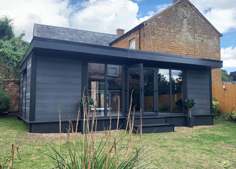 Low Maintenance Greenspace Garden Rooms